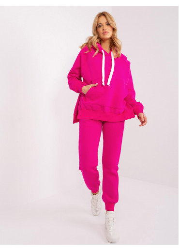 Fuchsiovo ružová tepláková súprava