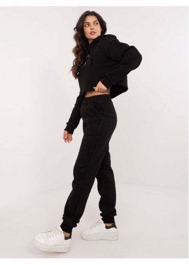 Čierna tepláková súprava