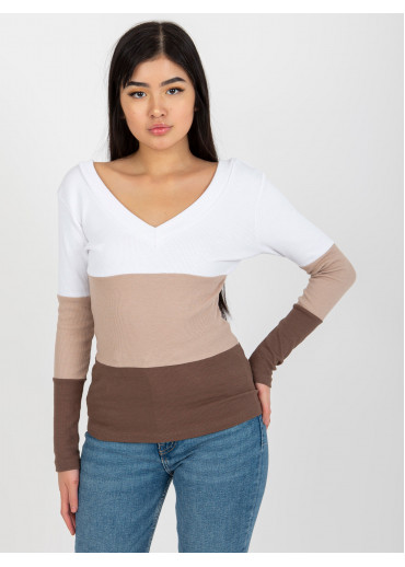 Karamelovo hnedé tričko