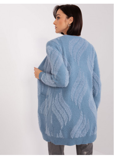 Svetlomodrý kardigán