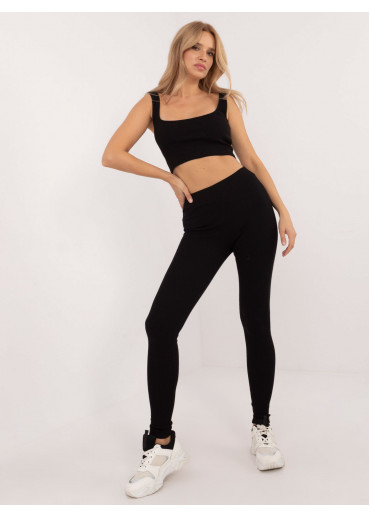 Čierna športová súprava