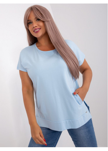 Svetlomodré tričko