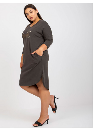 Khaki zelená tunika