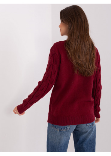 Bordovo červený rolák