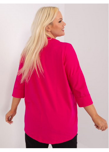 Fuchsiovo ružové tričko