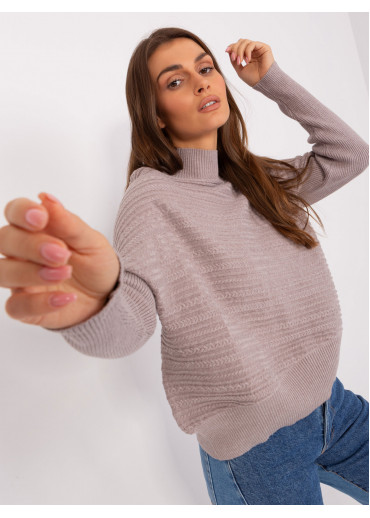 Béžovo hnedý polorolák