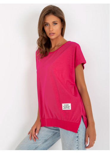 Fuchsiovo ružové tričko