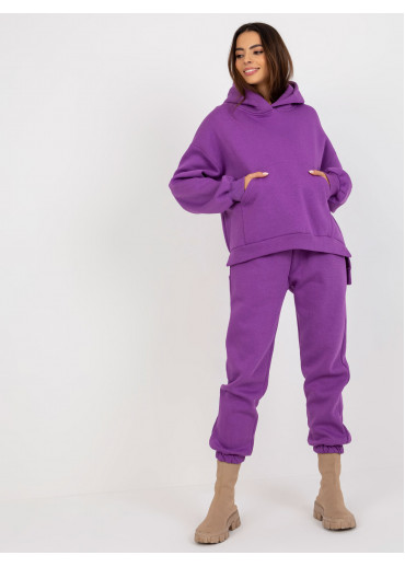 Fialová tepláková súprava