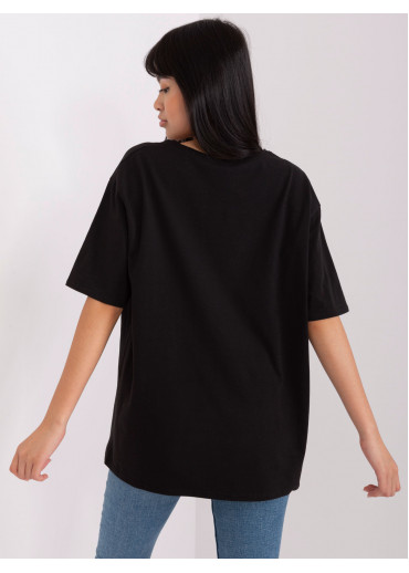 Čierne tričko s potlačou