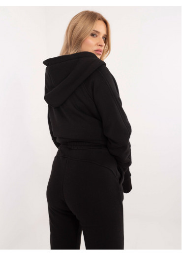 Čierna tepláková súprava