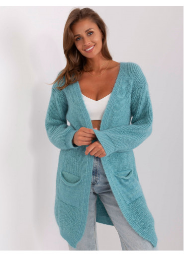 Mätovo zelený kardigán