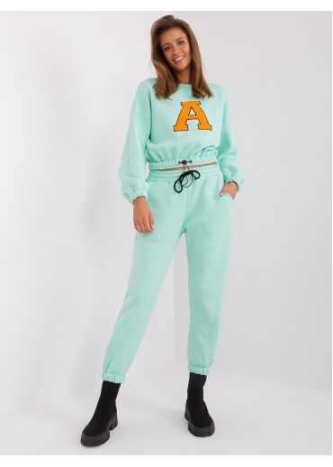 Svetlozelená tepláková súprava