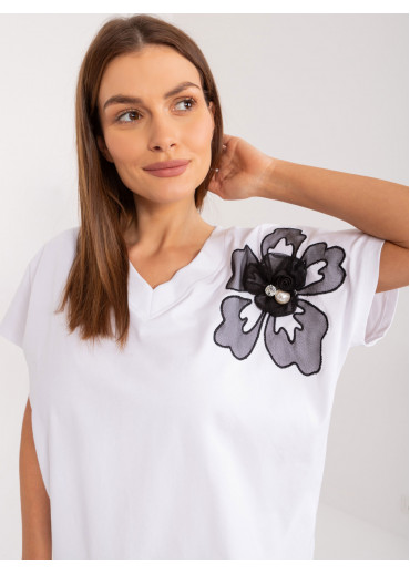 Biele dámske tričko