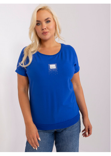 Kobaltovo modré tričko