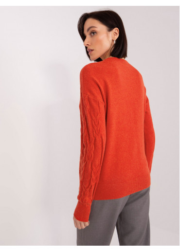 Karamelovo hnedý pulóver