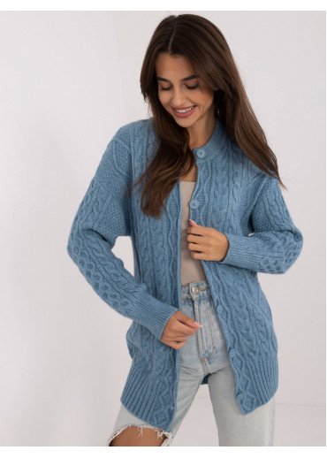 Svetlomodrý dámsky sveter