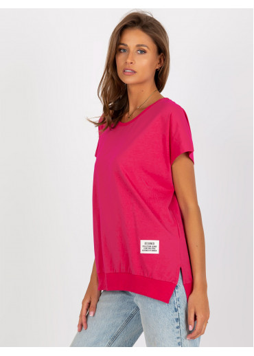 Fuchsiovo ružové tričko