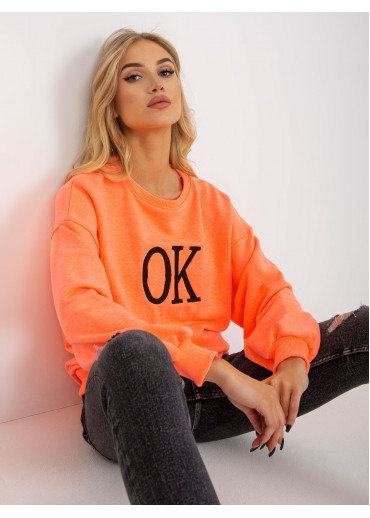 Oranžová mikina OK