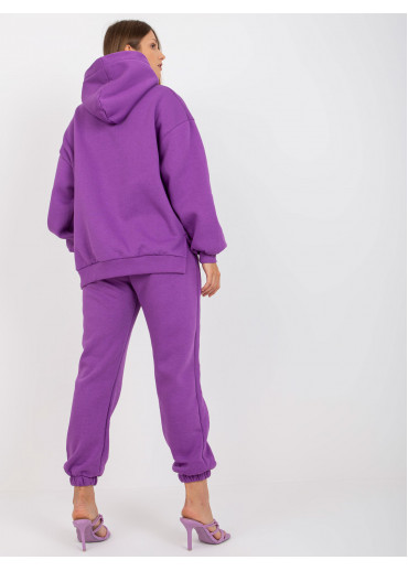 Fialová tepláková súprava