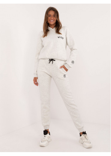 Svetlosivá dámska tepláková súprava