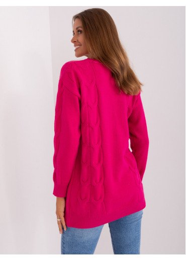 Fuchsiovo ružový sveter