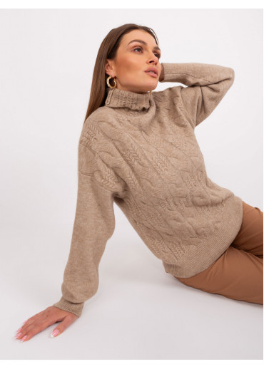 Kapučínovo hnedý rolák