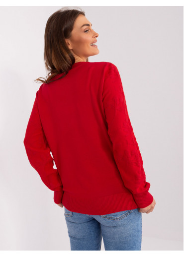 Červený pulóver