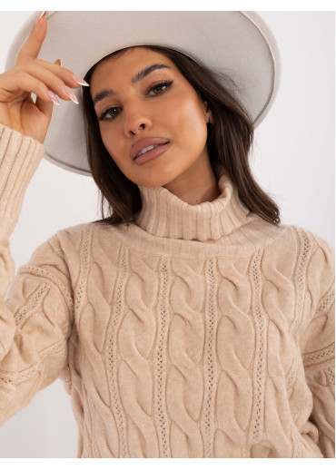 Hnedý dámsky rolák