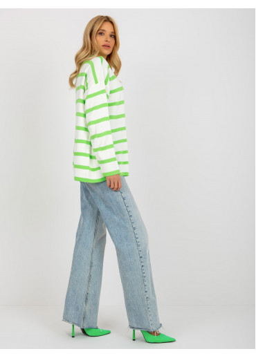 Svetlozelený pulóver