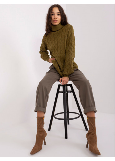 Khaki zelený rolák