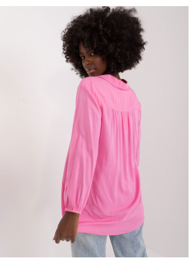 Ružová dámska blúzka