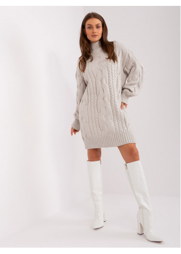 Kapučínovo hnedý predĺžený sveter