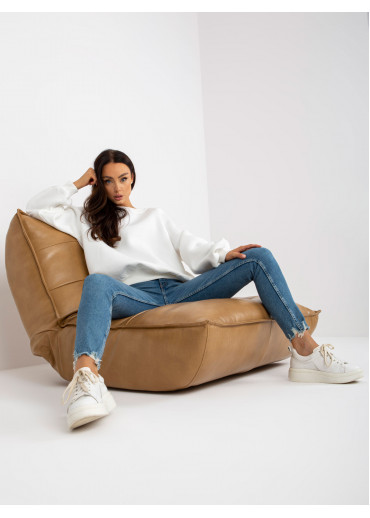 Smotanovo biela mikina