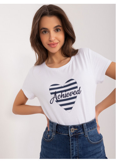 Tmavomodré dámske tričko