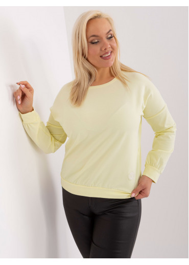 Vanilkovo žlté tričko s dlhým rukávom