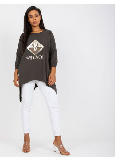 Khaki zelená tunika