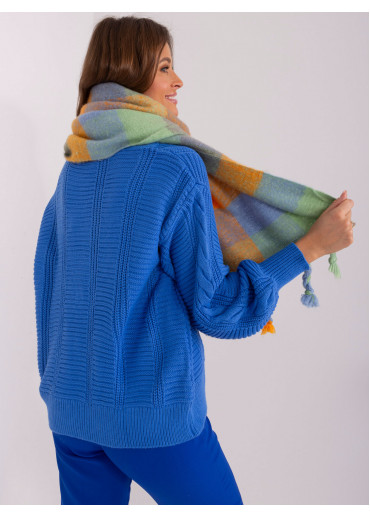 Oranžový hebký šál