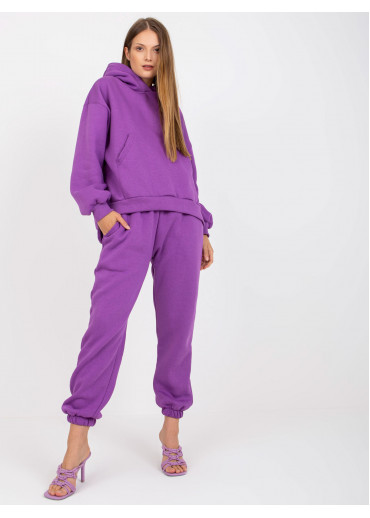 Fialová tepláková súprava