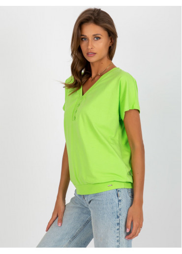 Limetkovo zelené tričko