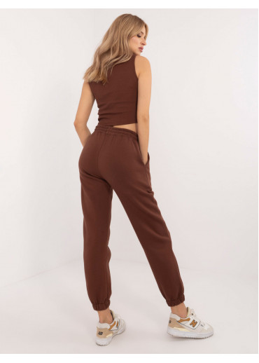 Hnedá tepláková súprava