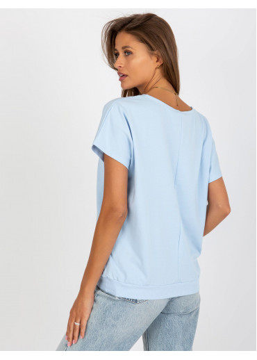 Svetlomodré tričko
