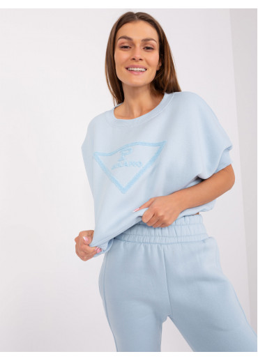 Svetlomodrý teplákový komplet