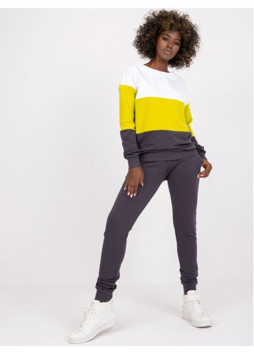 Neónová zelená tepláková súprava