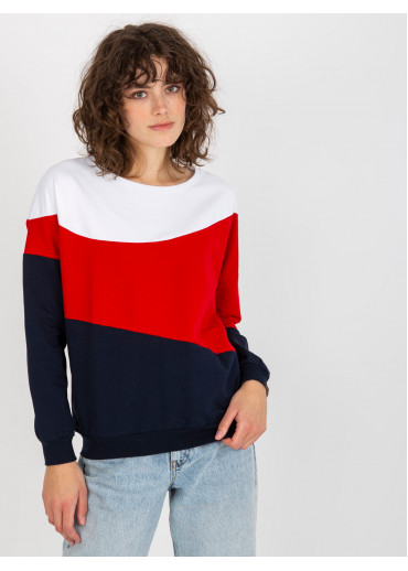 Viacfarebná dámska mikina