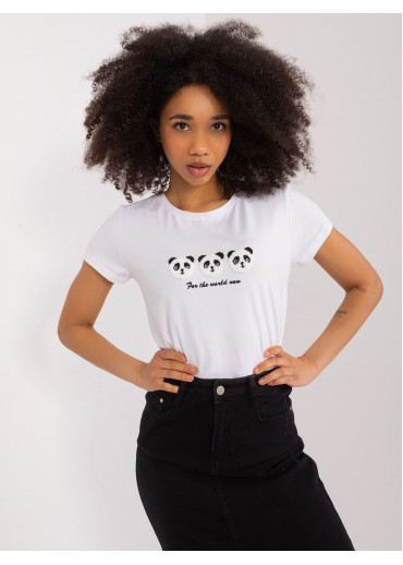 Biele dámske tričko