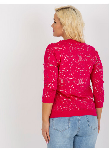 Fuchsiovo ružový pulóver