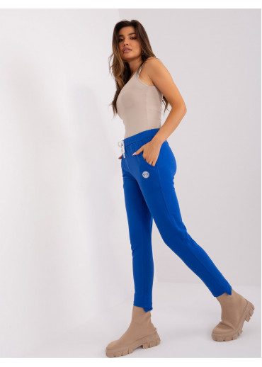 Kobaltovo modré tepláky