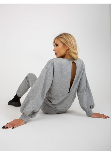 Sivá tepláková súprava