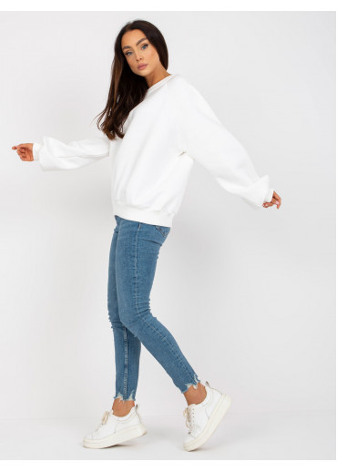 Smotanovo biela mikina