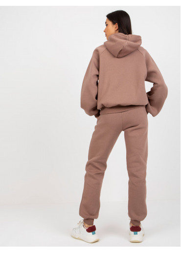 Hnedá tepláková súprava